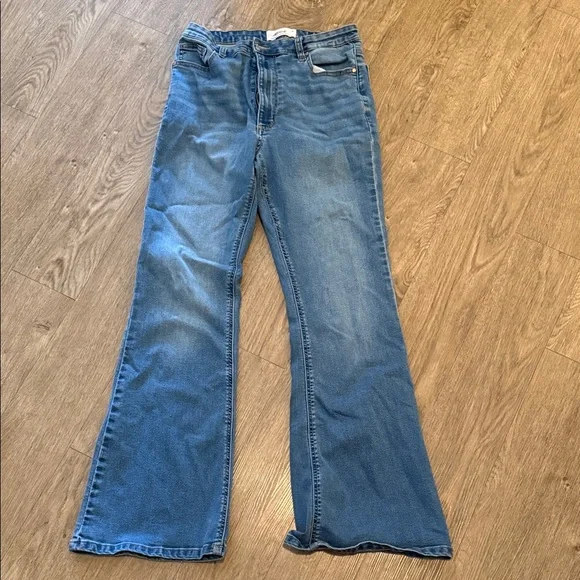 Ardene Light Blue Flare Jeans - Picture 1 of 2